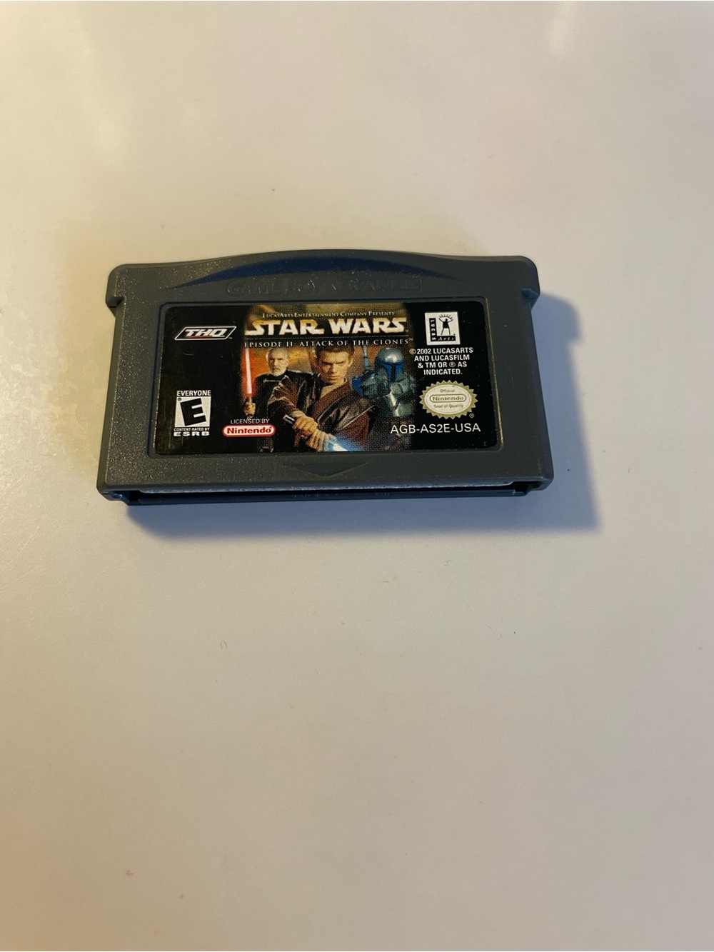 Nintendo Star Wars Episode II Attack of the Clones GameBoy game